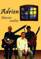Photo de la couverture de l'album d'Adrien Bernard « Chansons insolites ».