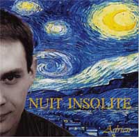 Photo de la couverture de l'album d'Adrien Bernard « Nuit insolite ».